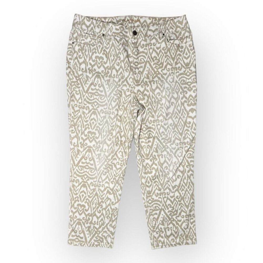 Chico's Platinum Cropped Jeans